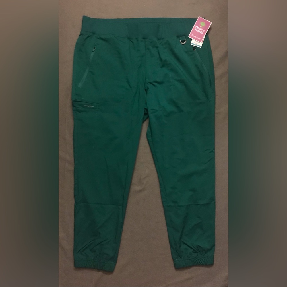 NWT Men’s Healing Hands Jogger Style Scrub Pants
